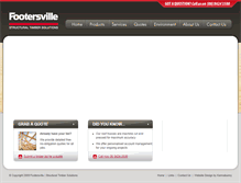 Tablet Screenshot of footersville.com.au